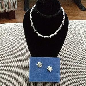 Avon sparkling tennis bracelet and interchangeable